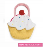 Goody Bag Vanilla Cupcake by North American Bear Co. (6287)