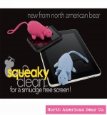 Squeaky Clean (Assorted) Mouse by North American Bear Co. (6302-A)