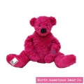Amy Coe by North American Bear Plush Bear Gigi Pink (6709) - FREE SHIPPING!