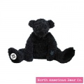 Amy Coe by North American Bear Plush Bear Little Beau Black (6704)