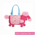 Goody Bag Poodle Messenger Bag by North American Bear Co. (6101)
